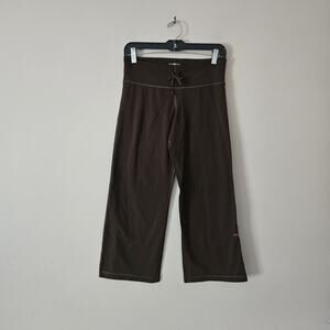 Vintage Lululemon Crop Brown Leggings Womens Size 6